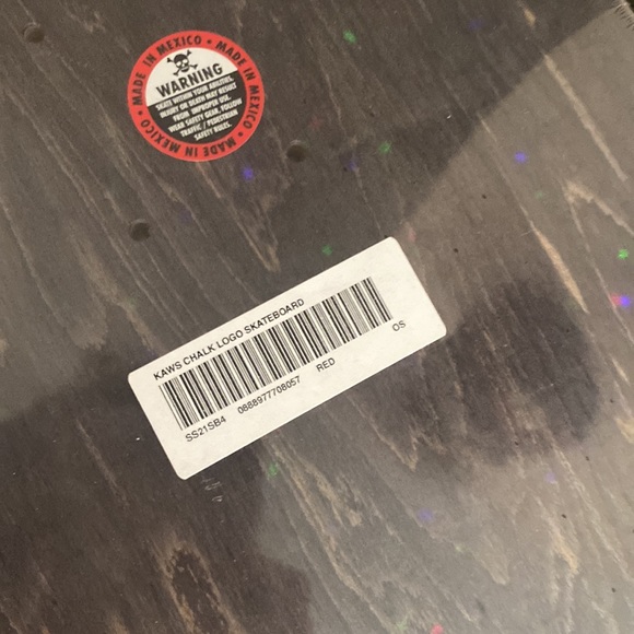 Supreme x Kaws Chalk Box Logo Deck - Picture 3 of 4